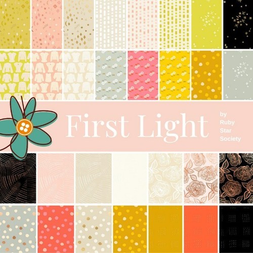 Moda First Light Charm Pack 42 x 5 inch by 5 inch Squares - Picture 2 of 2