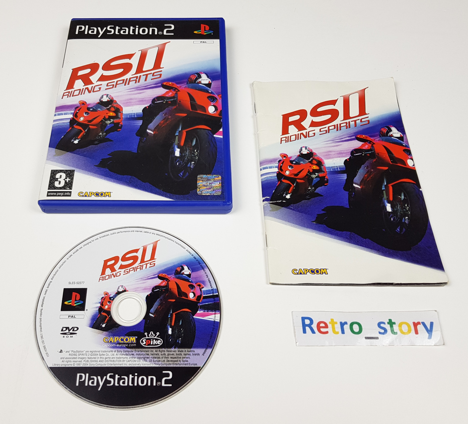 Sony Playstation PS2 - Riding Spirits II 2 - PAL