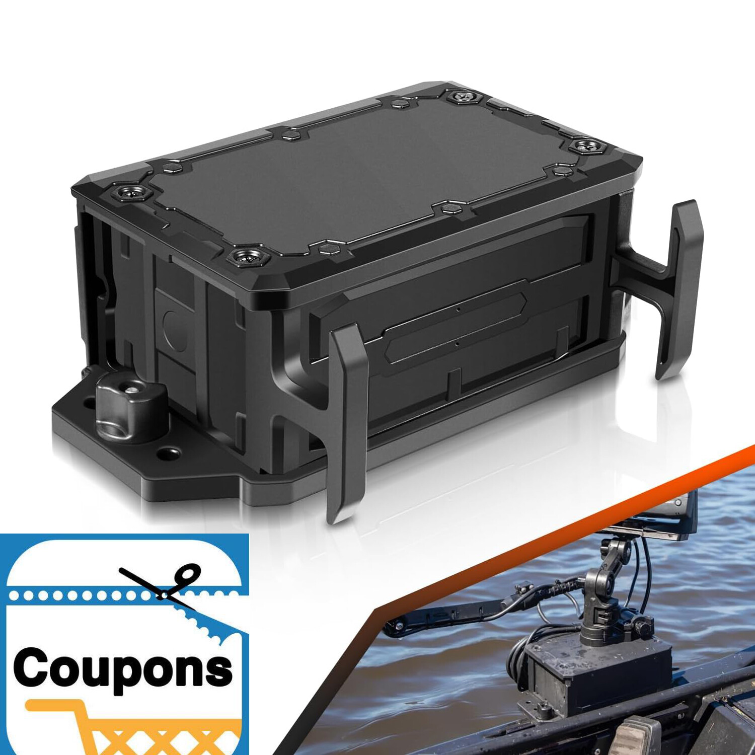 Track Mounted Battery Box