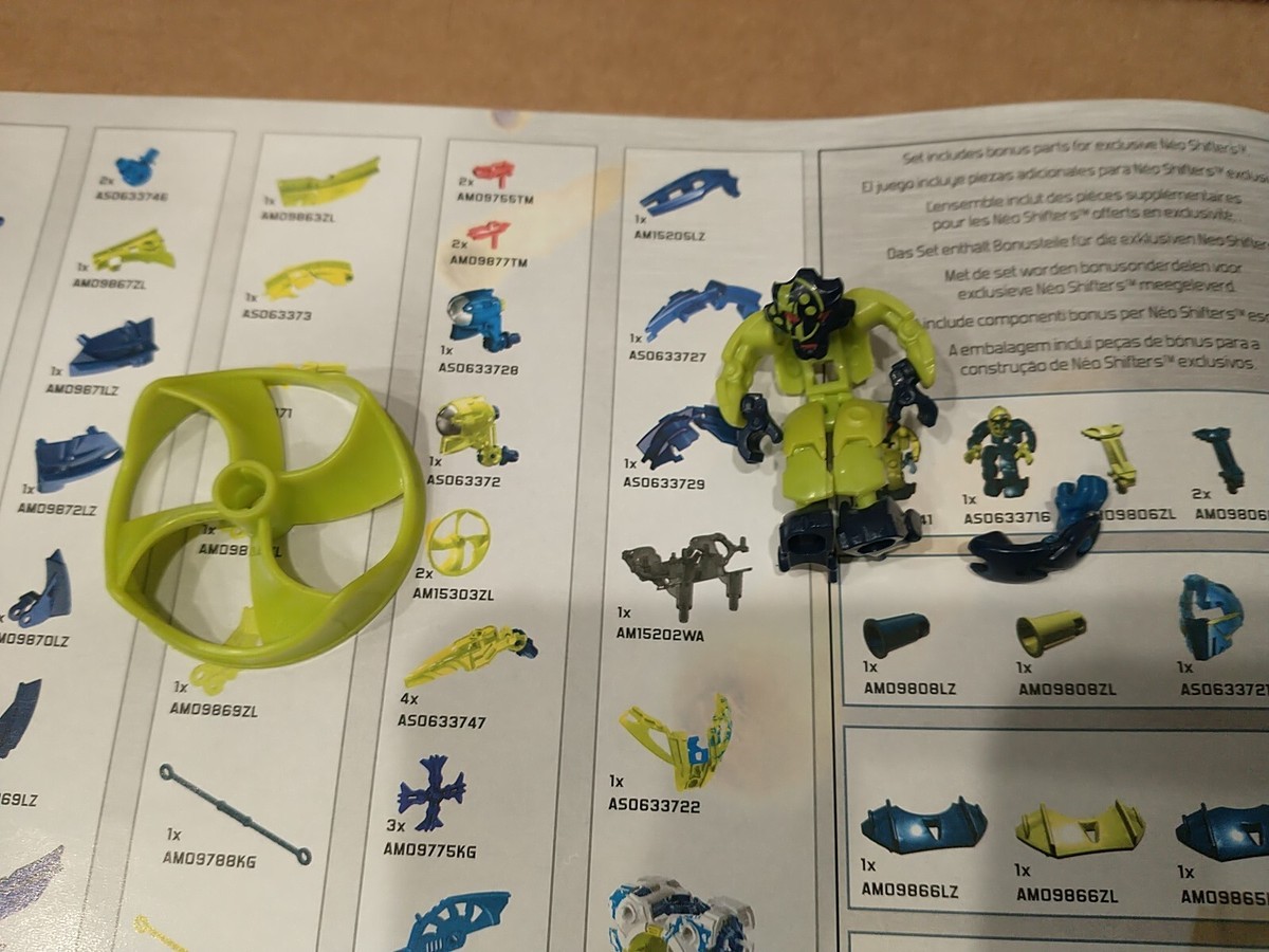 Mega Bloks Neo Shifters 6337 Split Shifter 95% Missing 1 Disk