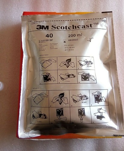 3M™ Scotchcast™ Resin Bag SC 40 BAG SIZE B 200 ml NEW - Picture 3 of 6