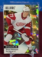 2023-24 Upper Deck Allure Hockey Simon Edvinsson RC Rookie #147 Yellow Taxi