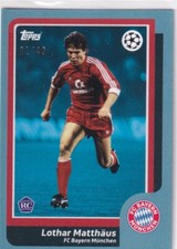 Topps Lost Rookie Card RC - Lothar Matthäus Blue 1/49. rookie card picture