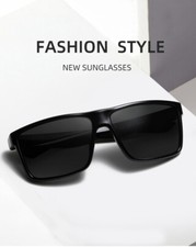 New Full Frame Unisex Fashion Retro Polarized Glasses Outdoor Sunglasses 23007