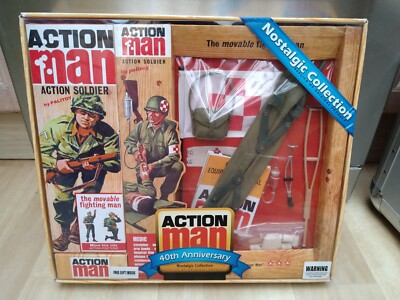 Vintage Action Man 40th Anniversary Medic Set boxed Nostalgic