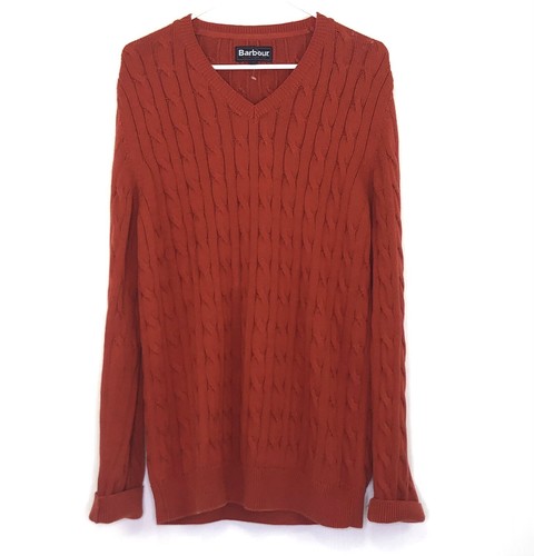 Barbour Cable Knit Sweater Cashmere 