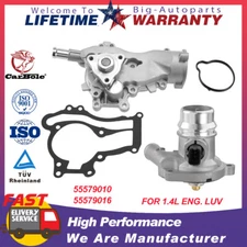 Water Pump & Coolant Thermostat Assembly for Chevy Sonic Cruze Buick Encore 1.4L