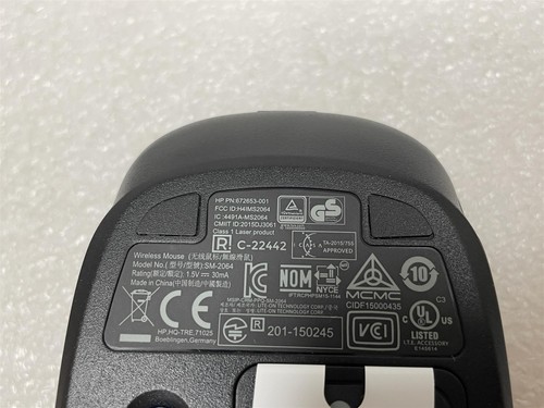 For HP 803844-251 Wireless USB Keyboard Mouse Russian RUSS Layout Genuine NEW - Picture 6 of 6