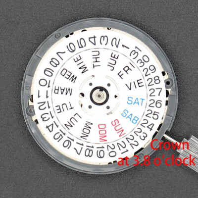 NH36 Movement For Seiko Automatic Mechanical Movement  English Date Week 3.8 O