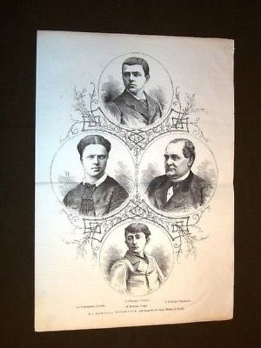 Bonaparte Pr.Clotilde Principe Vittorio Napoleone Luigi - Picture 1 of 1