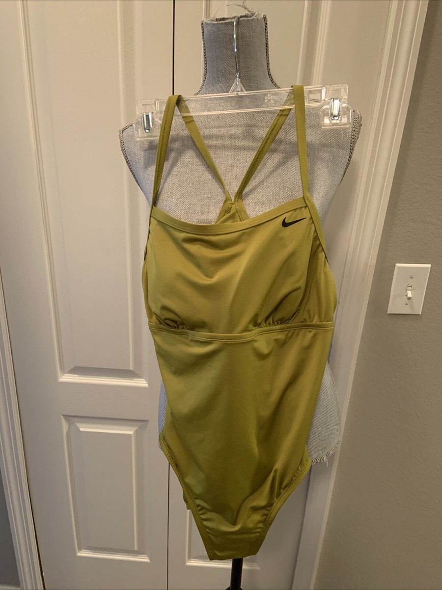 Nike Ladies One Piece Swim Suit Size Large