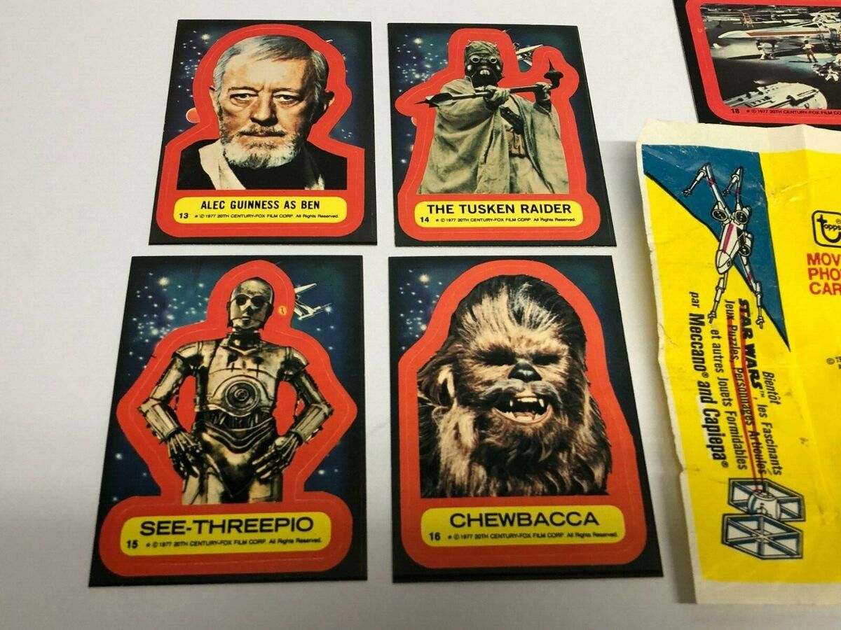1977 Topps STAR WARS (RED) Trading Card Set (67-132 + 1977 Topps STAR WARS (RED) Trading Card Set (67-132 +