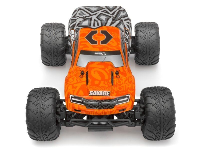 HPI Racing - Savage GT-2XS Painted Truck Body ( Orange / Grey) | eBay
