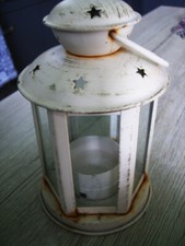 KLEINE LATERNE AUS METALL