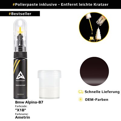 Lackstift für Bmw Alpina B7 Code: X1B Ametrin