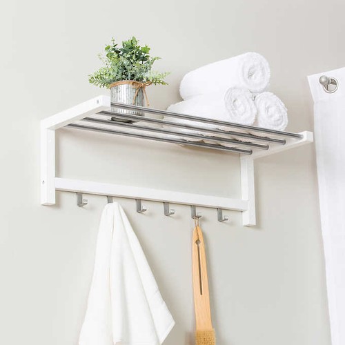 Cypress Home 31” MultiUse Wall Shelf White 808412996269 eBay