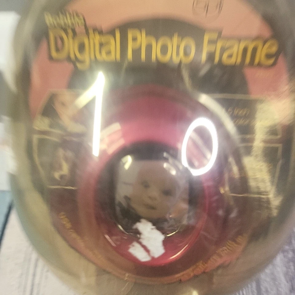 Pink Bobble Digital Photo Frame by SPI 1.5 in. Windows/Mac Holds 100 Photos! NEW - Image 2 of 4