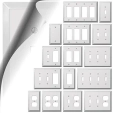 Polished Chrome Switch Plate Century Metal Wallplate Cover Outlet Toggle Rocker