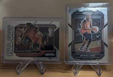 2023 Panini Prizm WNBA Brionna Jones All Out No. 4 & Base Card No. 47 Sun
