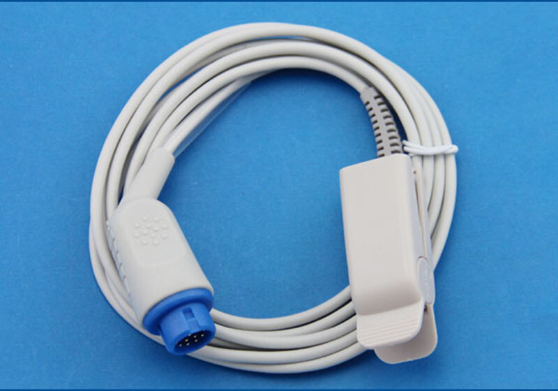 M1190A HP 12pin adult finger clip pulse oximeter spo2 sensor