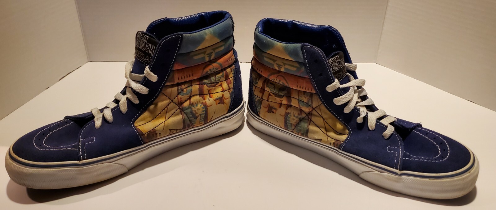 Vans Sk8Hitops x Iron Maiden "Powerslave" shoes mens… Gem