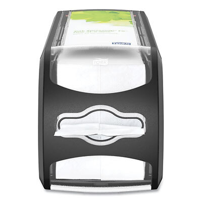 Tork Xpressnap Fit Napkin Dispenser, Countertop, 4.8 x 12.8 x 5.6, Black
