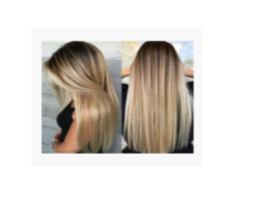 Ombre to blond lace front 26 inch synthetic wig