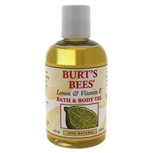 Burt's Bees Lemon & Vitamin E Bath and Body Oil 118ml for sale online