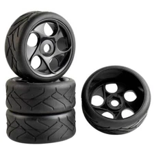 1/8 Rc Buggy OnRoad Wheels Tires For Kyosho Inferno Ve mp9 Hpi Vorza Hobao Hyper