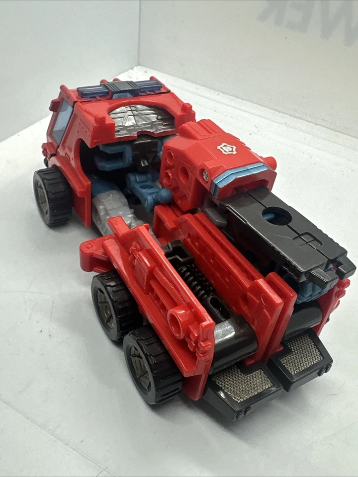 Inferno Combat Class Figure Transformers Energon Hasbro 2003 Parts Incomplete - Image 3 of 4