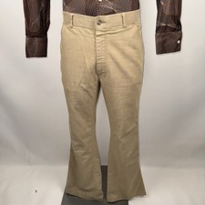 Levis Bell Bottom Pants Flare Leg Vintage Levi's Sportswear 70s Disco Mens 35 32