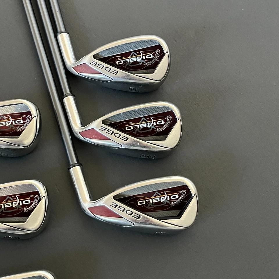 ◼️6pcs◼️ Callaway DIABLO EDGE Iron Set 6pcs 5-9,Pw Shaft DIABLO EDGE 601 Flex R - Image 3 of 4