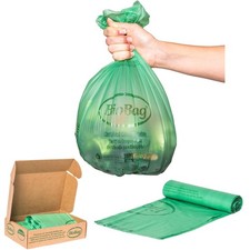 3 Gallon Compostable Food Scrap Bags 100 Ct BPI Certified ASTM D6400 USA Kitchen