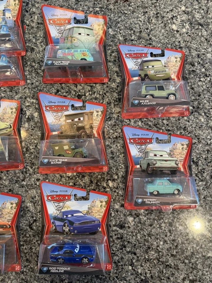 Disney Pixar Cars 2 Complete Set - Image 4 of 4