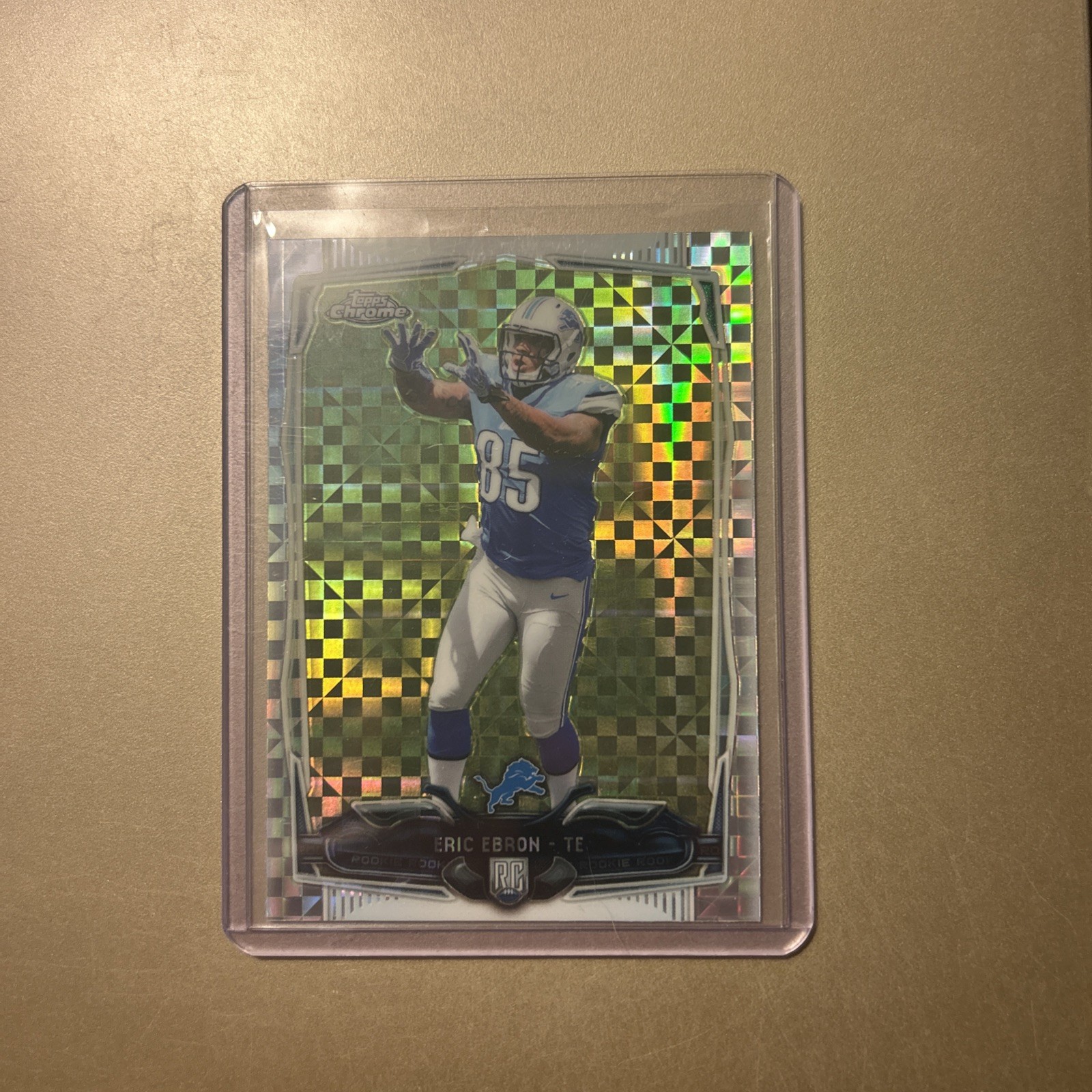 2014 Topps Chrome - Eric Ebron #213 X-Fractor (RC)