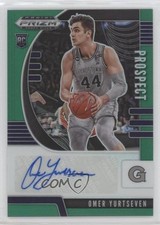 2020-21 Panini Prizm Draft Picks Prospect Green Omer Yurtseven #PA-OY Auto 00q0