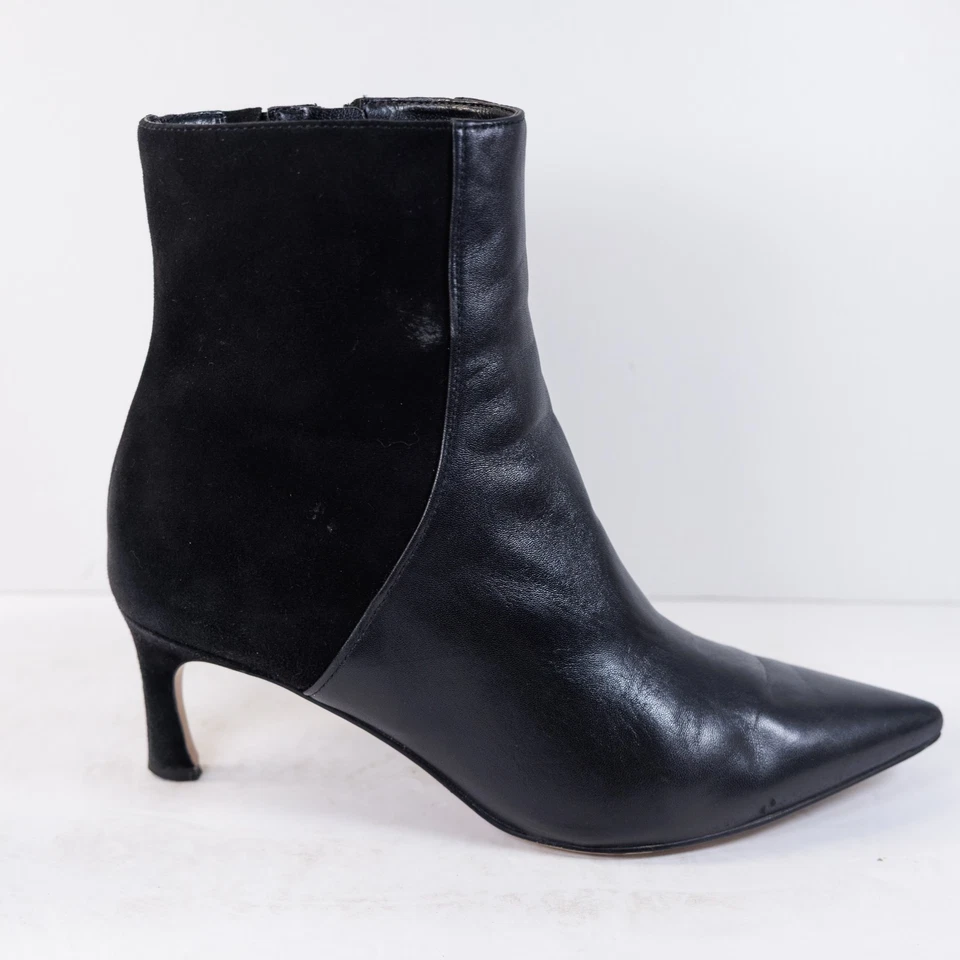 Botín para mujer 27 Edit Naturalizer EE. UU. 9,5 negro punta punta tacón de aguja Foto 4 de 4