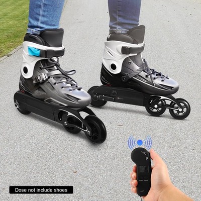 2 Stück 3 Wheel Inline Elektrisches Rollschuh Paket Ferngesteuerte Skate-Räder