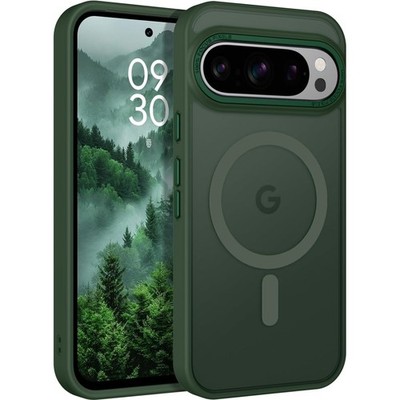 Mattes Handycover für Google Pixel 9 6.3'', Militärschutz, MagSafe Unterstützung