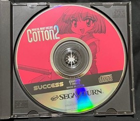 Cotton 2 Magical Night Dreams Sega Saturn SS Game Japanese Import