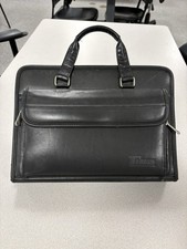 Targus leather laptop case / briefcase