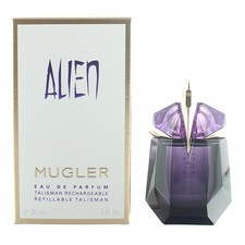 Image of Mugler Alien Eau de Parfum 30ml Spray For Her Refillable Talisman - Damaged Box