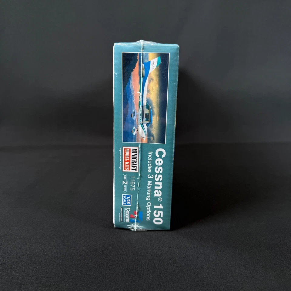 Minicraft Cessna 150 W/ Multiple Marking Options Model Kit 1/48 Scale 11675 - Image 4 of 4