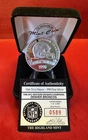 DENVER BRONCOS 1996 AFC WES DIV CHAMPIONS 1 Troy OZ .999 SILVER Round Coin #589