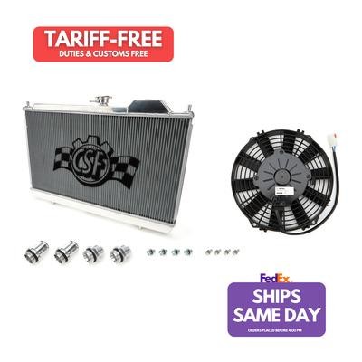 Csf Cooling CSF7075 Aluminum Radiator fits Mitsubishi Lancer 2003-06 Performance - Picture 1 of 11