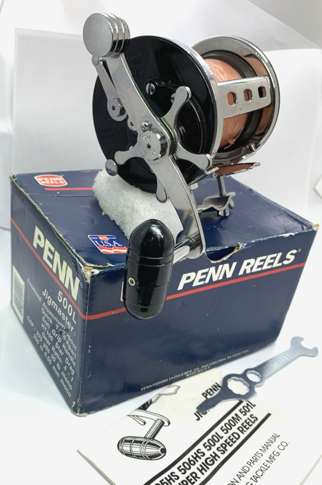Bobine (spool) Pour Moulinet Penn 500 Jigmaster, Pièce Détachée 29-500, Occasion USA