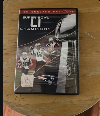 New England Patriots Super Bowl 51 DVD Sealed box (NEW)