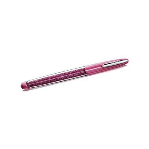 Swarovski Crystalline Tintenroller, Verchromt Rosa - Bild 2