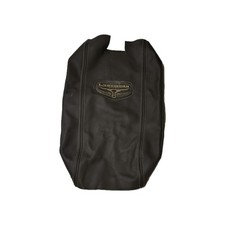 For 09-18 Dodge Ram Limited Longhorn -leather Center Console Lid Cover Dk Brown