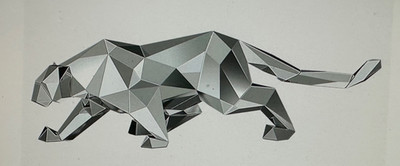 Swarovski Arran Gregory Ltd Edition Silber Leopard 5268181 Echtheitszertifikat - Neu mit Box.